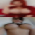 Nude man women green