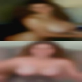 Mature swinger over part